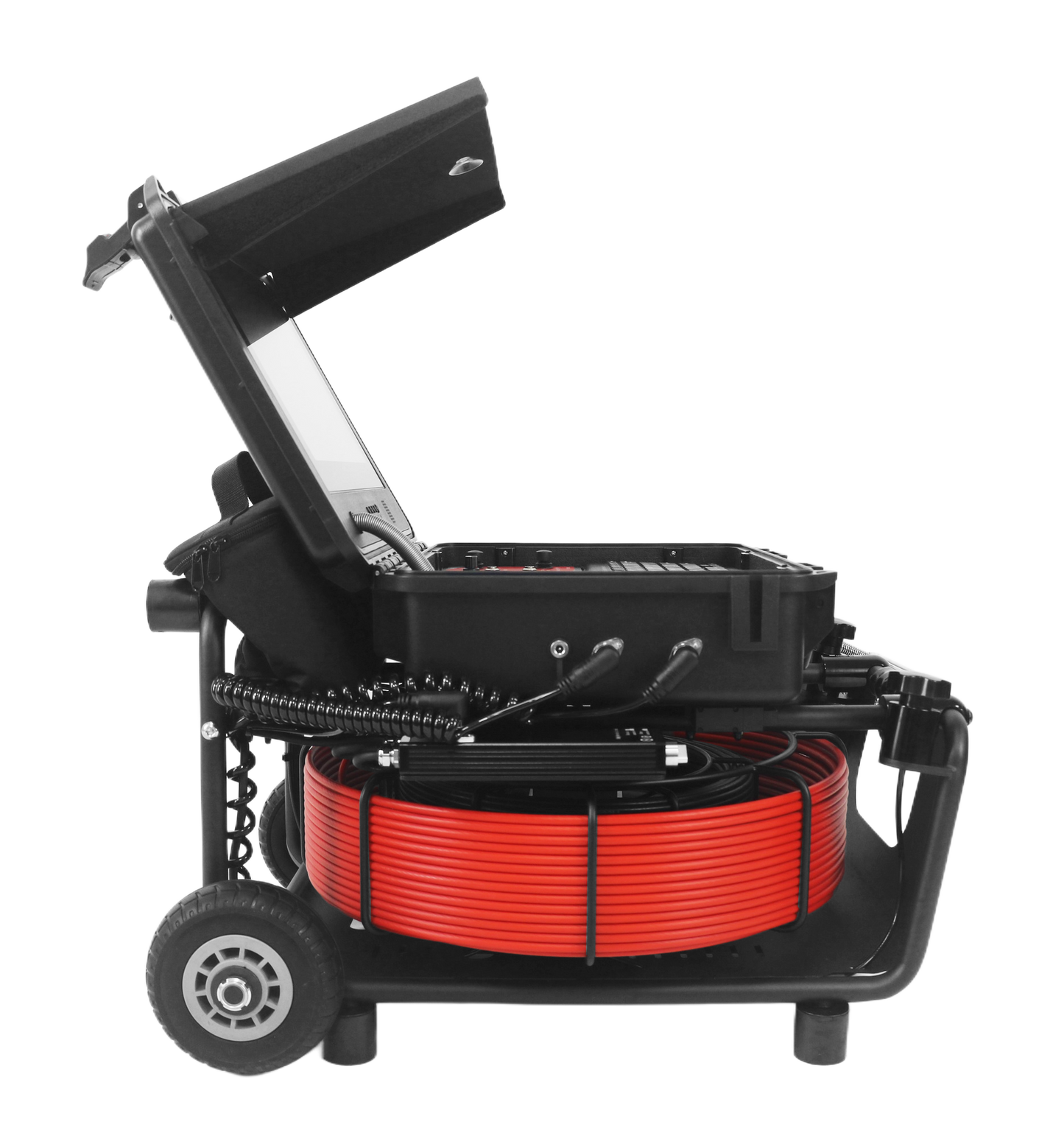 X3MS-200DUAL 360°rotation head plus 1" Camera for Drains