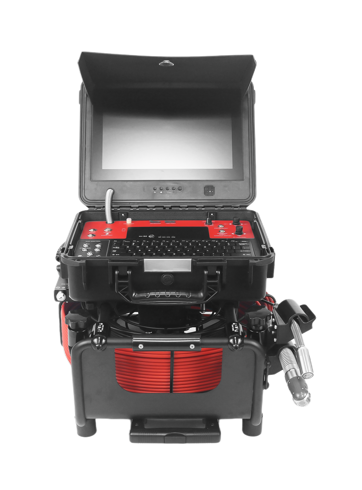 X3MS-200DUAL 360°rotation head plus 1" Camera for Drains